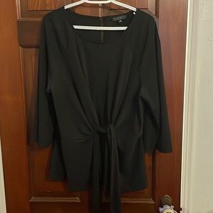 Eloquii tie front top 22/24